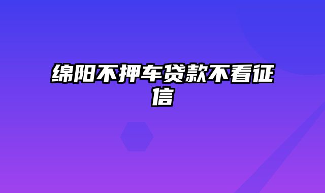 绵阳不押车贷款不看征信